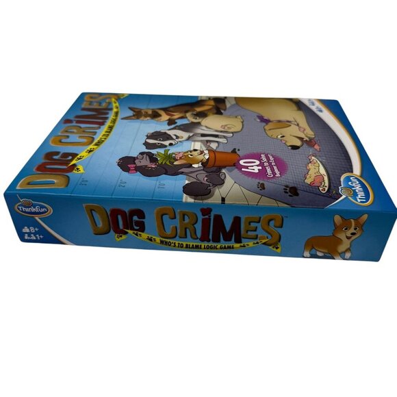 ThinkFun Dog Crimes Logic Game Critical Thinking Brain Challenge Cognitive skill - Picture 9 of 9